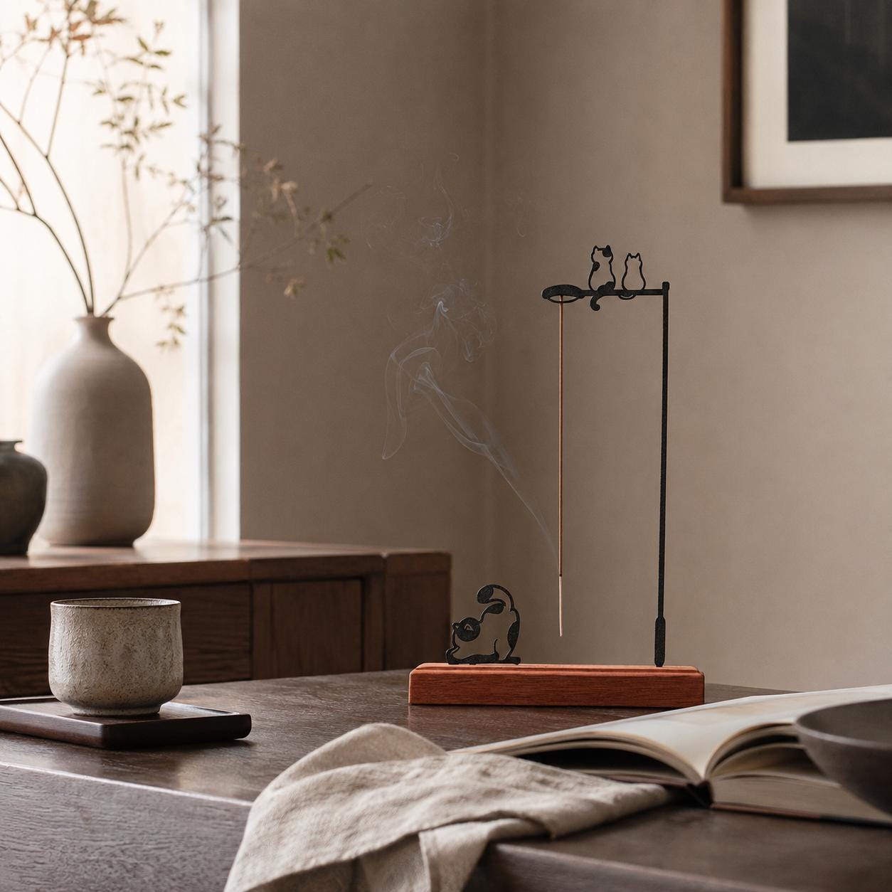 Minimalist Incense Holder - Wabi Sabi Incense Burner