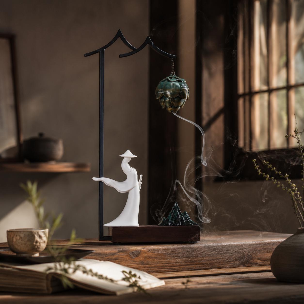 Japanese Incense Holder - Minimalist Incense Burner
