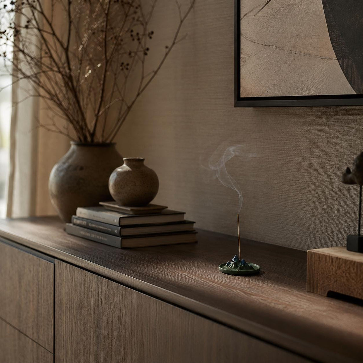 Incense Holder – Mountain Ceramic