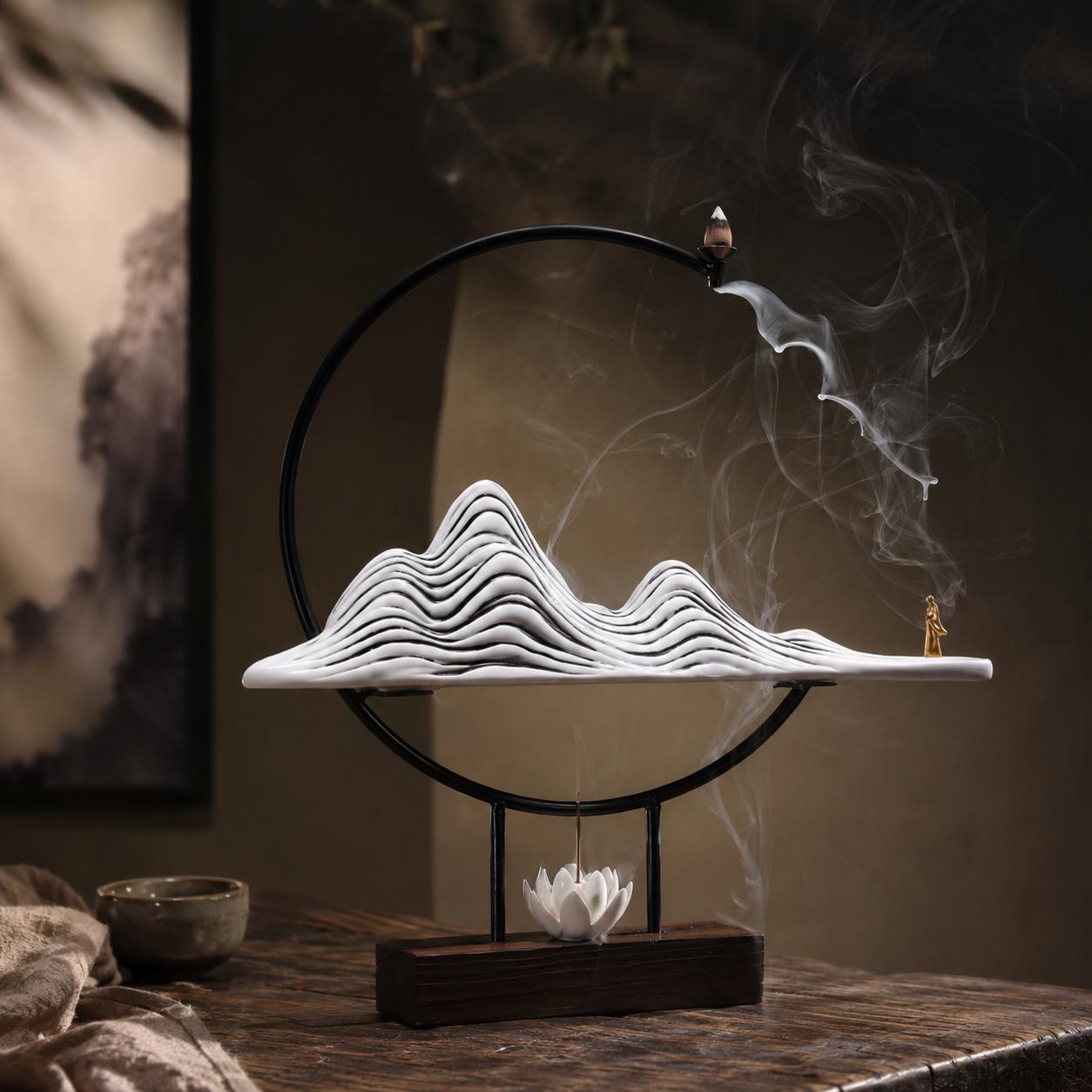 Handmade Incense Holder - Decorative Wabi Sabi Incense Burner