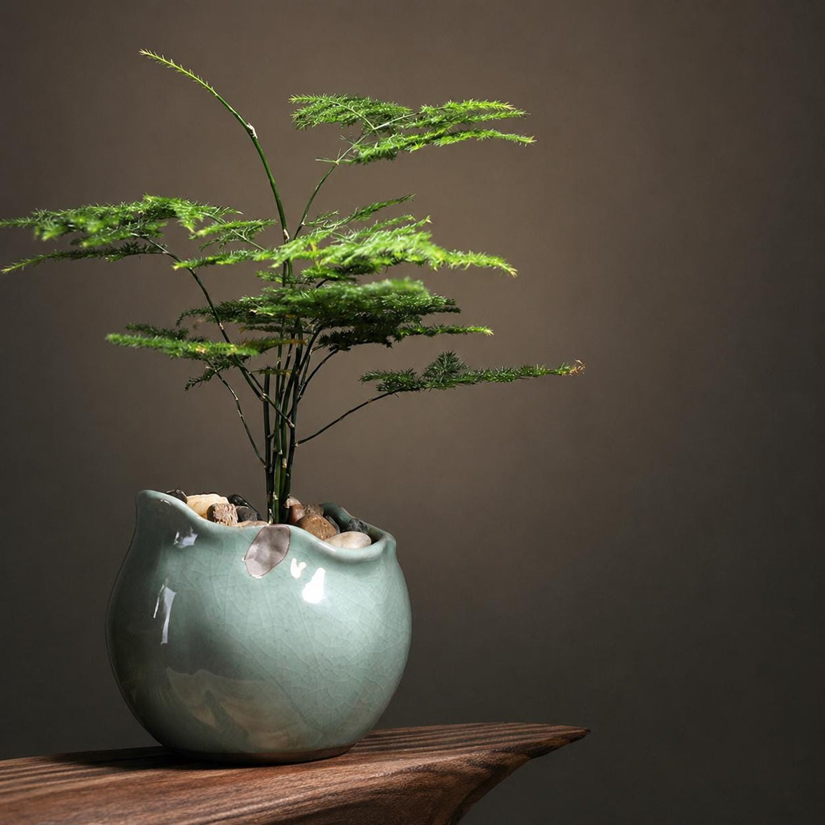 Backflow Incense Burner – Mountain Scene