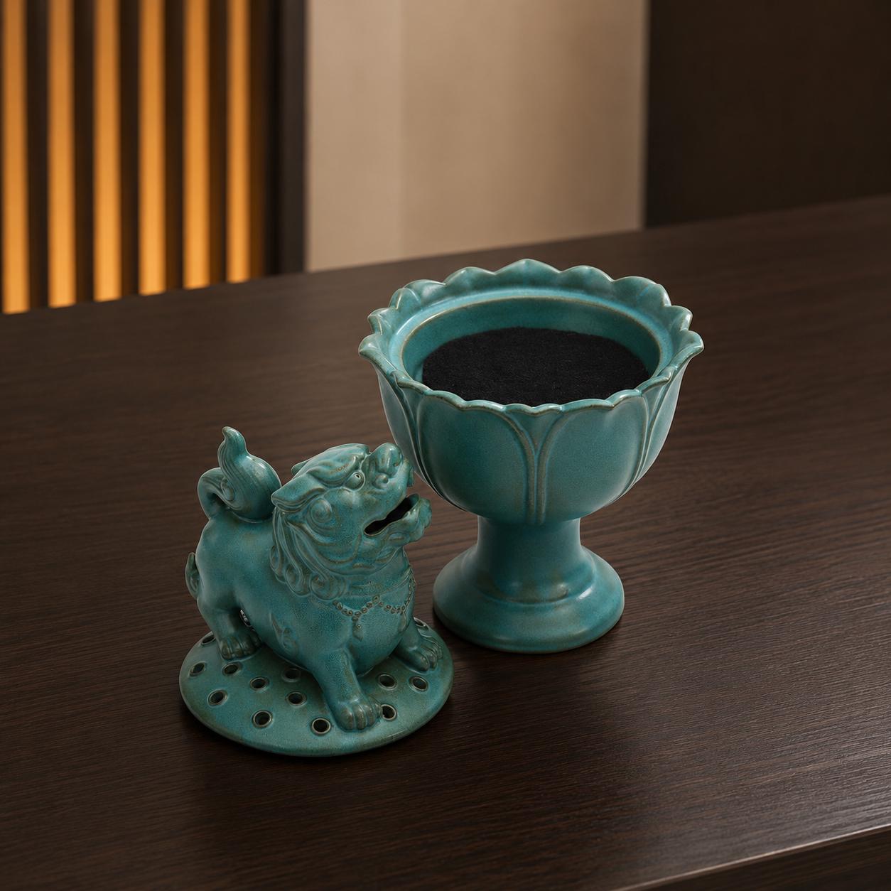 Elegant Incense Holder - Decorative Wabi Sabi Incense Burner