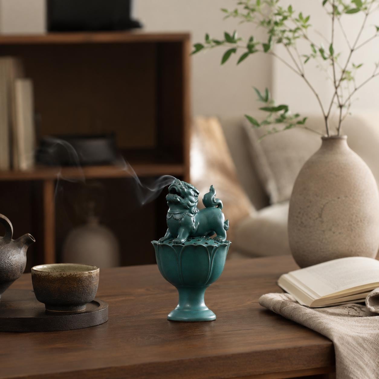 Elegant Incense Holder - Decorative Wabi Sabi Incense Burner
