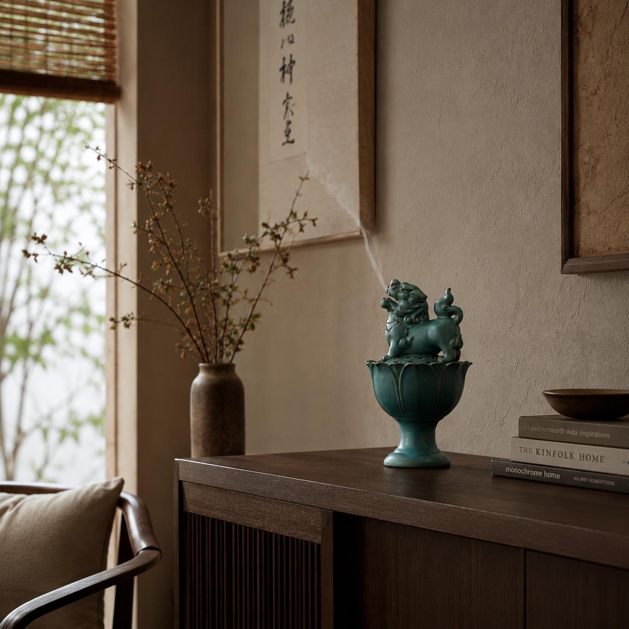 Elegant Incense Holder - Decorative Wabi Sabi Incense Burner