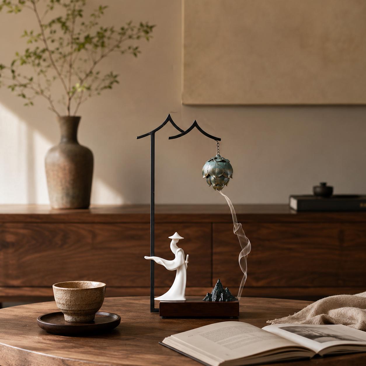 Japanese Incense Holder - Minimalist Incense Burner