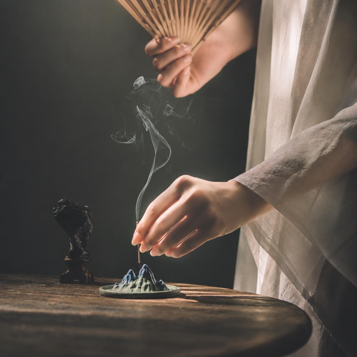 Incense Holder – Mountain Ceramic — Maison Nori
