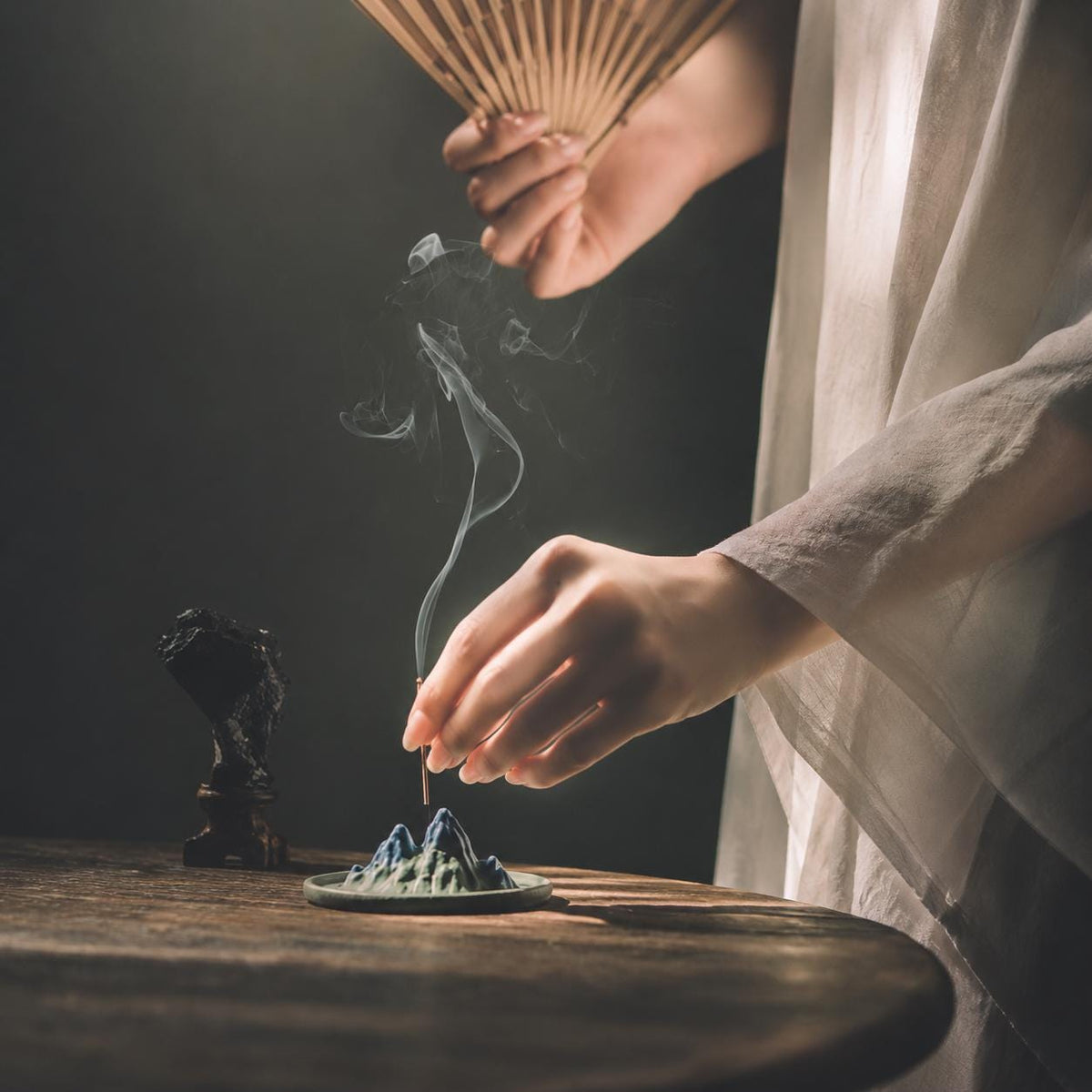 Incense Holder – Mountain Ceramic