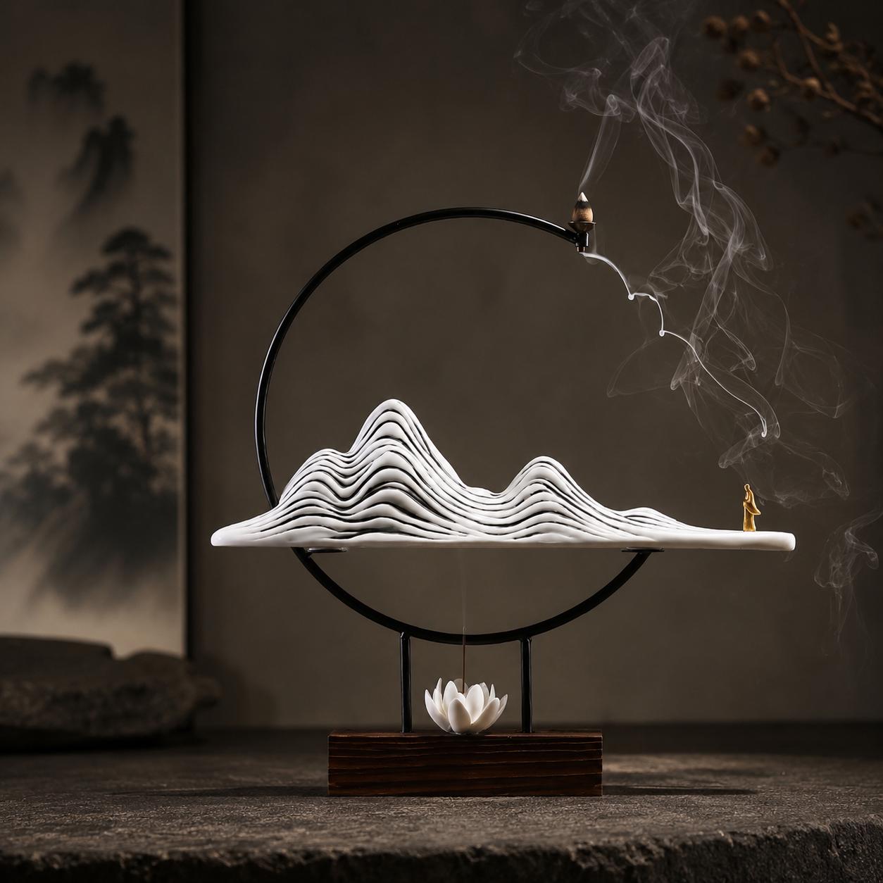 Handmade Incense Holder - Decorative Wabi Sabi Incense Burner
