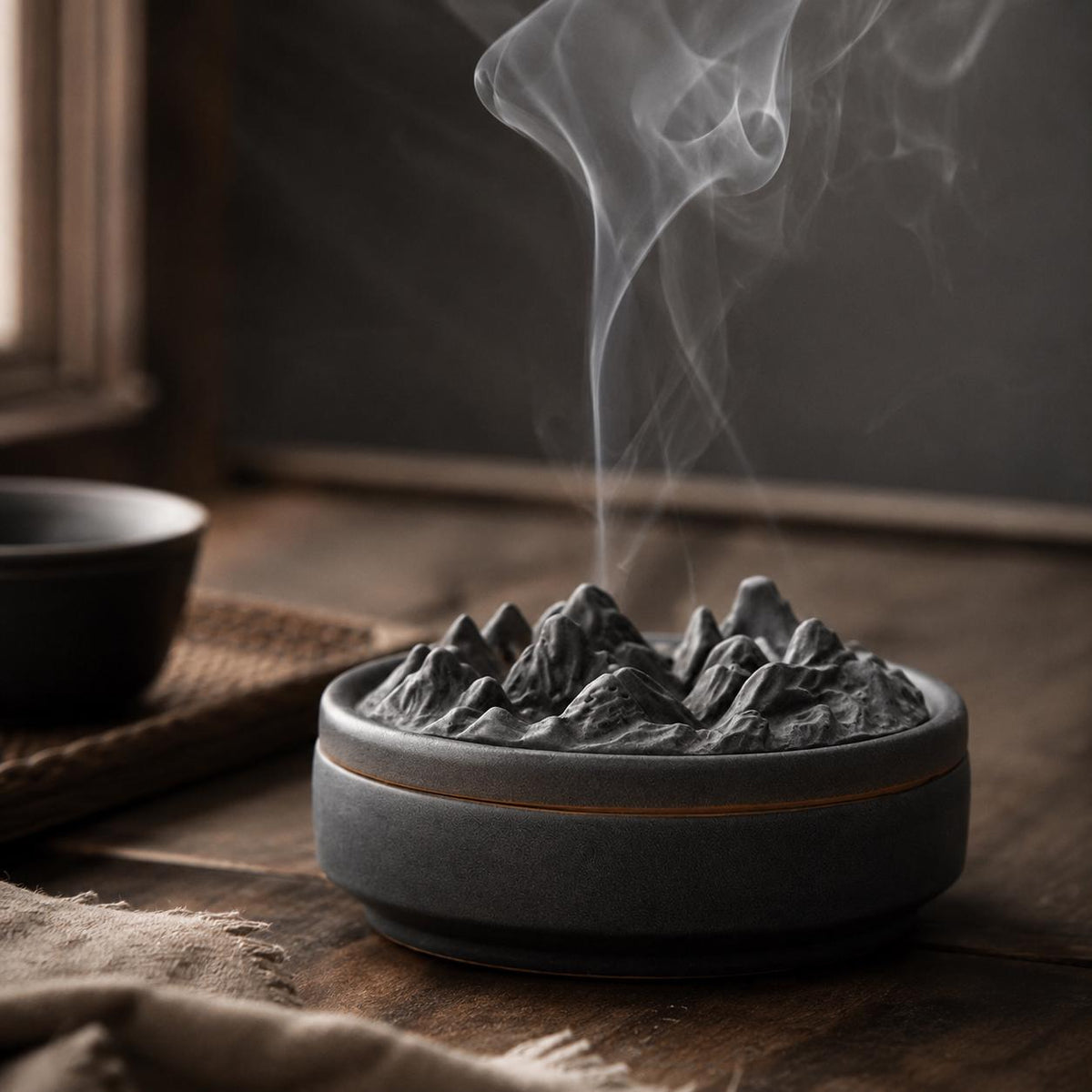 Mountain Incense Coil Holder