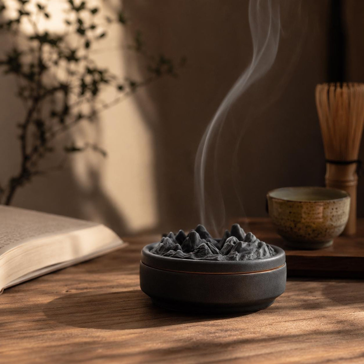 Mountain Incense Coil Holder
