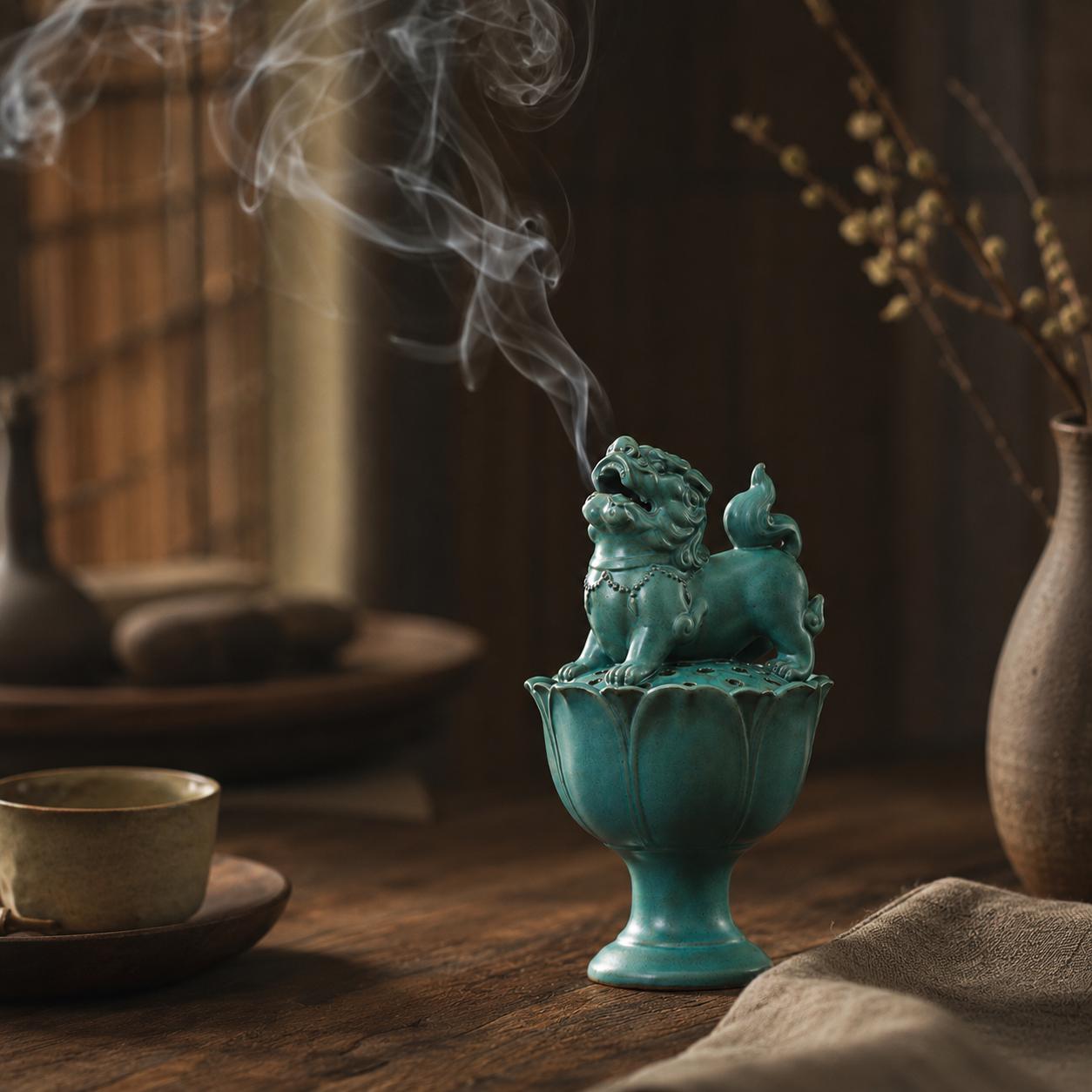 Elegant Incense Holder - Decorative Wabi Sabi Incense Burner